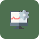 analytical setup icon